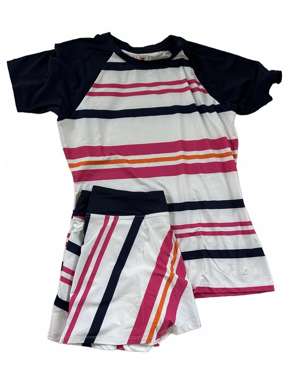 FILA Women's Striped Activewear Set - Small